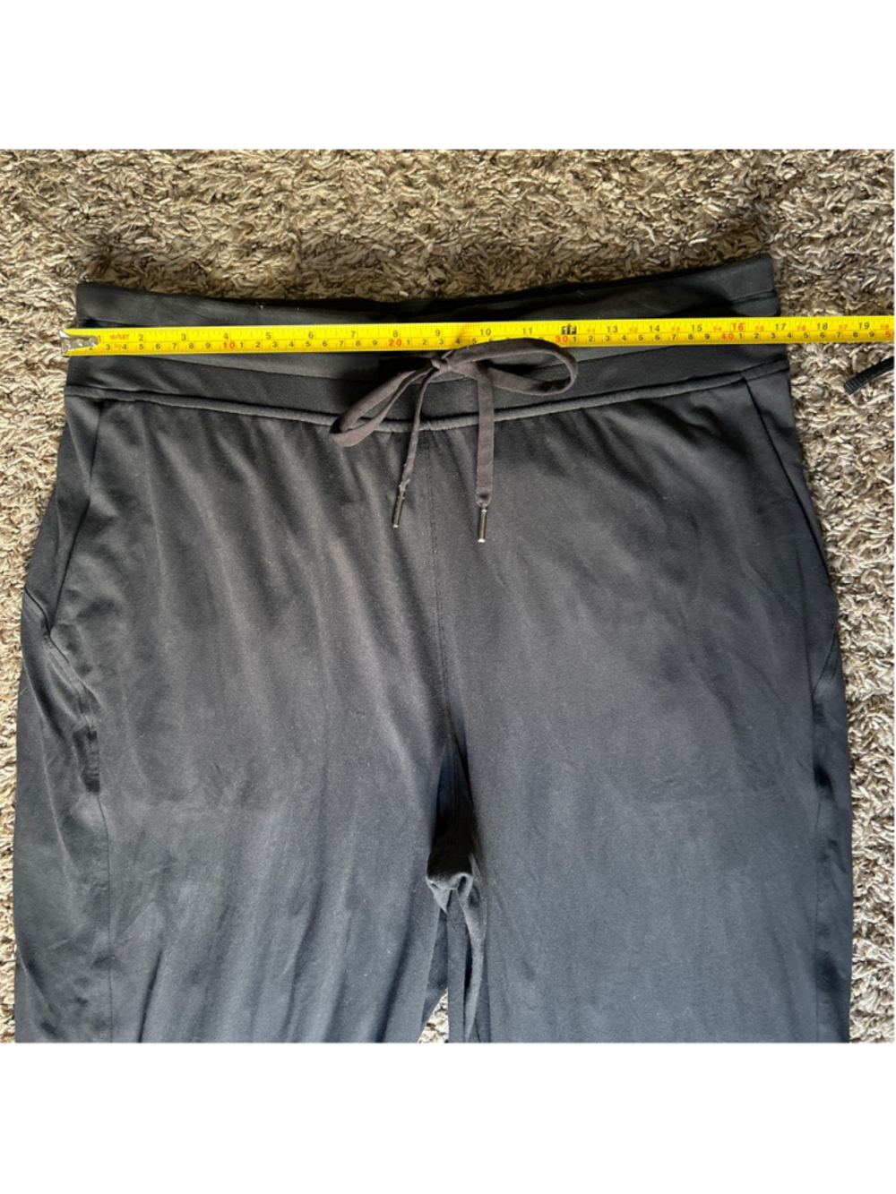 Lululemon Black Ready to Rulu Joggers Women's Size 14 - Picture 3 of 5